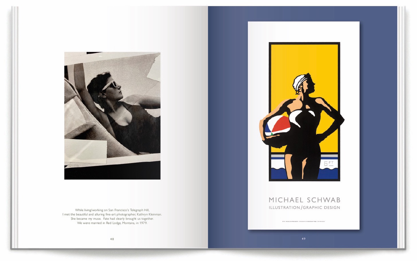 SCHWAB BOOK Girl Beachball